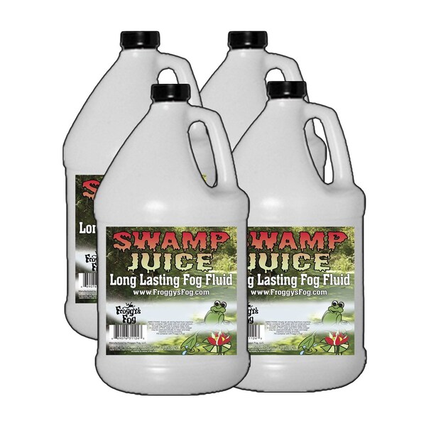 Swamp Juice Extreme Long Lasting Fog Fluid - 4 Gallon Case